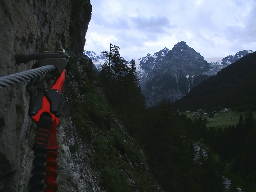 Foto: Andreas Koller / Klettersteigtour / Klettersteig Trafoi (1575m) / 02.05.2021 23:33:53