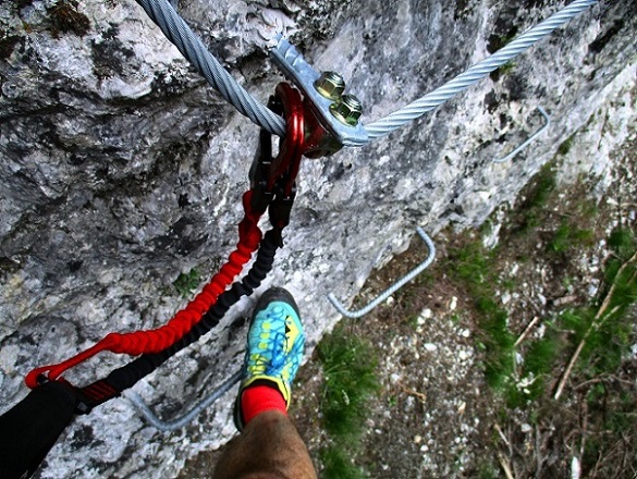 Foto: Andreas Koller / Klettersteigtour / Klettersteig Trafoi (1575m) / 02.05.2021 23:33:47
