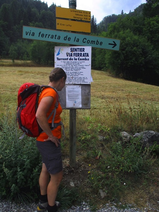 Foto: Andreas Koller / Klettersteigtour / Via ferrata du Torrent de la Combe (1575m) / 19.05.2021 02:31:30