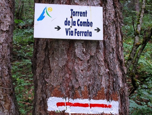 Foto: Andreas Koller / Klettersteigtour / Via ferrata du Torrent de la Combe (1575m) / 19.05.2021 02:31:20