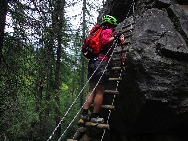 Foto: Andreas Koller / Klettersteigtour / Via ferrata du Torrent de la Combe (1575m) / 19.05.2021 02:30:50