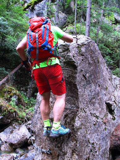 Foto: Andreas Koller / Klettersteigtour / Via ferrata du Torrent de la Combe (1575m) / 19.05.2021 02:29:58