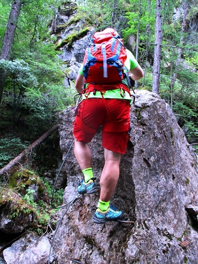 Foto: Andreas Koller / Klettersteigtour / Via ferrata du Torrent de la Combe (1575m) / 19.05.2021 02:29:52
