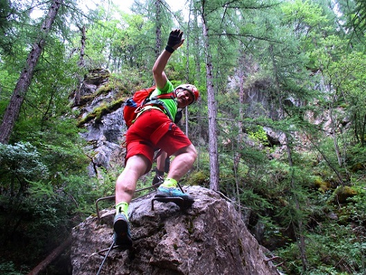 Foto: Andreas Koller / Klettersteigtour / Via ferrata du Torrent de la Combe (1575m) / 19.05.2021 02:29:40