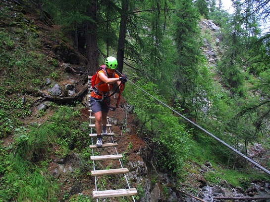 Foto: Andreas Koller / Klettersteigtour / Via ferrata du Torrent de la Combe (1575m) / 19.05.2021 02:28:36