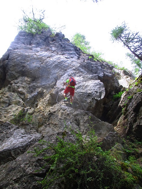 Foto: Andreas Koller / Klettersteigtour / Via ferrata du Torrent de la Combe (1575m) / 19.05.2021 02:26:31