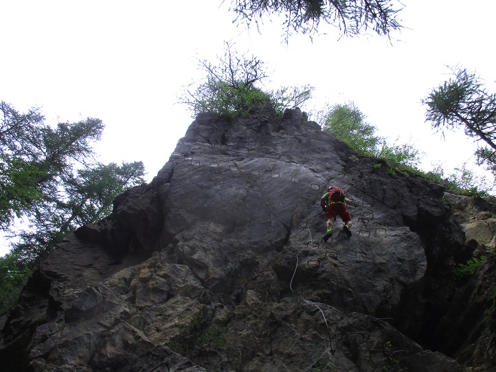 Foto: Andreas Koller / Klettersteigtour / Via ferrata du Torrent de la Combe (1575m) / 19.05.2021 02:26:18