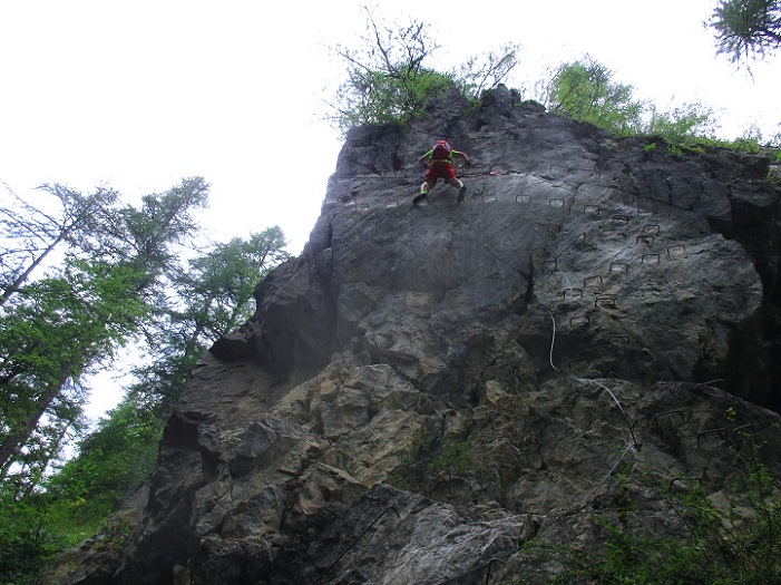 Foto: Andreas Koller / Klettersteigtour / Via ferrata du Torrent de la Combe (1575m) / 19.05.2021 02:25:52