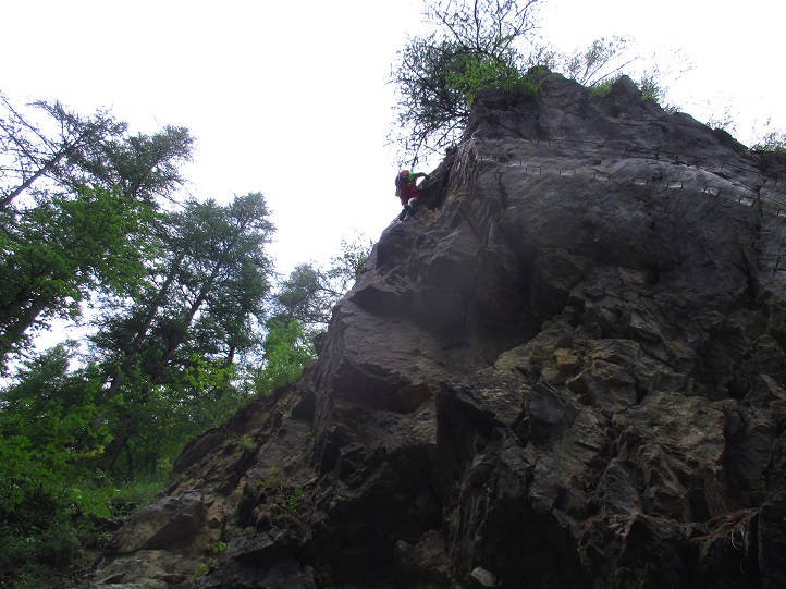 Foto: Andreas Koller / Klettersteigtour / Via ferrata du Torrent de la Combe (1575m) / 19.05.2021 02:25:12