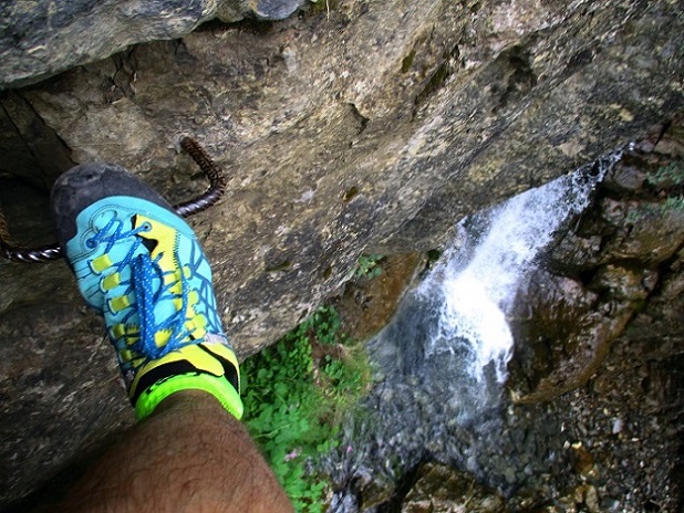Foto: Andreas Koller / Klettersteigtour / Via ferrata du Torrent de la Combe (1575m) / 19.05.2021 02:24:45