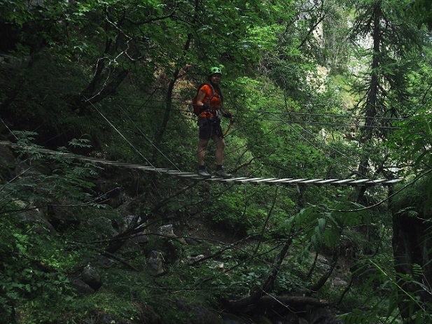 Foto: Andreas Koller / Klettersteigtour / Via ferrata du Torrent de la Combe (1575m) / 19.05.2021 02:24:22