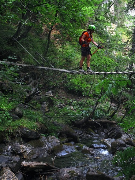 Foto: Andreas Koller / Klettersteigtour / Via ferrata du Torrent de la Combe (1575m) / 19.05.2021 02:24:14