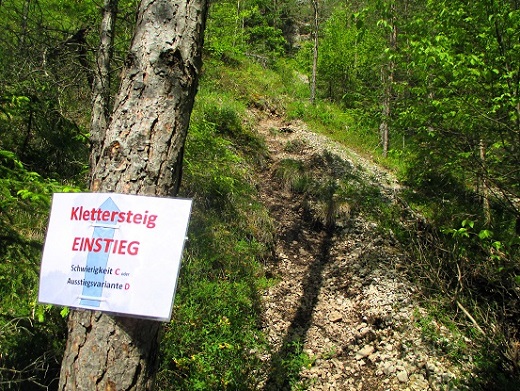 Foto: Andreas Koller / Klettersteigtour / Koschlak Klettersteig Bad Eisenkappel (720m) / 07.06.2021 00:59:06