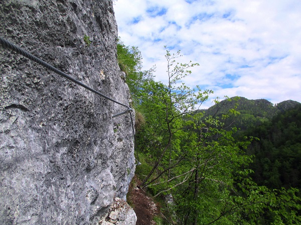 Foto: Andreas Koller / Klettersteigtour / Koschlak Klettersteig Bad Eisenkappel (720m) / 07.06.2021 00:57:30
