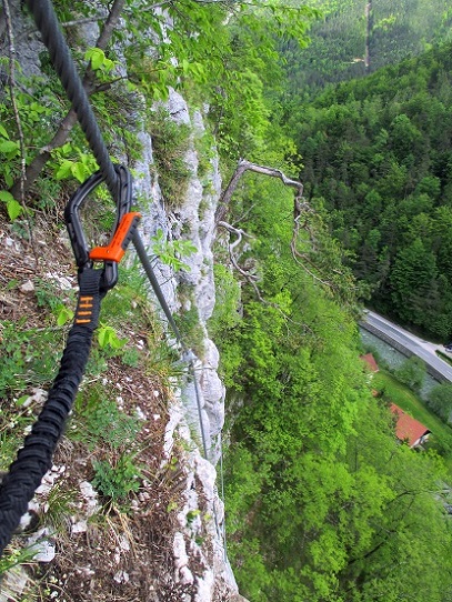 Foto: Andreas Koller / Klettersteigtour / Koschlak Klettersteig Bad Eisenkappel (720m) / 07.06.2021 00:57:24