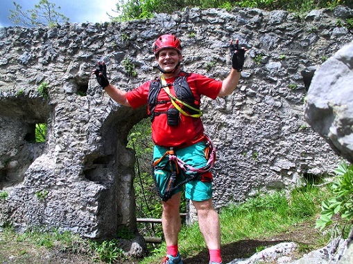 Foto: Andreas Koller / Klettersteigtour / Koschlak Klettersteig Bad Eisenkappel (720m) / 07.06.2021 00:53:41