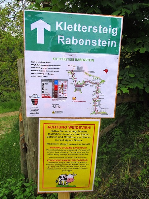 Foto: Andreas Koller / Klettersteigtour / Klettersteig Rabenstein (697m) / 11.06.2021 01:35:29