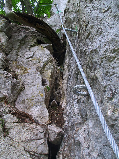 Foto: Andreas Koller / Klettersteigtour / Klettersteig Rabenstein (697m) / 11.06.2021 01:35:05