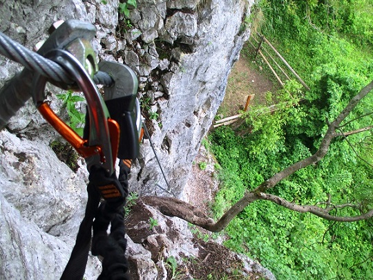 Foto: Andreas Koller / Klettersteigtour / Klettersteig Rabenstein (697m) / 11.06.2021 01:34:55