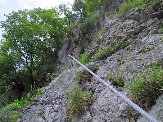 Foto: Andreas Koller / Klettersteigtour / Klettersteig Rabenstein (697m) / 11.06.2021 01:34:50