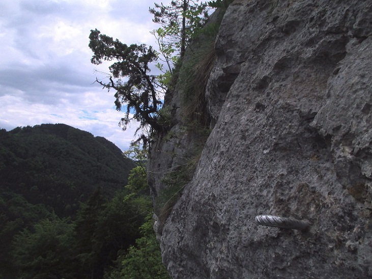 Foto: Andreas Koller / Klettersteigtour / Klettersteig Rabenstein (697m) / 11.06.2021 01:34:21