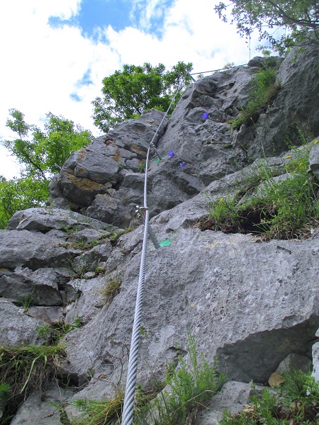 Foto: Andreas Koller / Klettersteigtour / Klettersteig Rabenstein (697m) / 11.06.2021 01:34:09