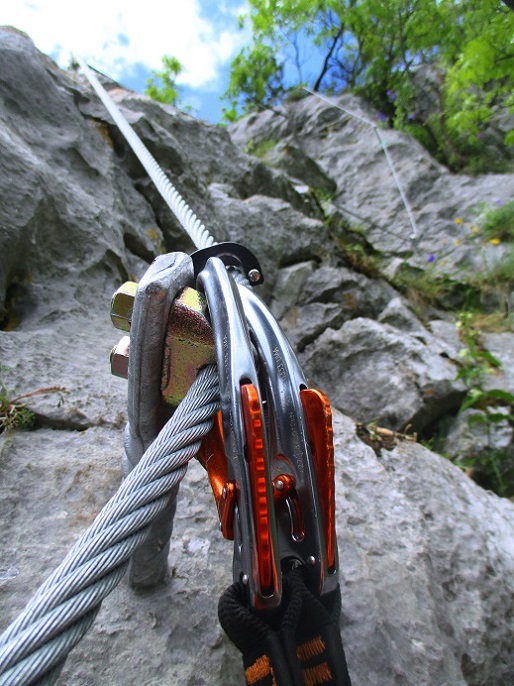 Foto: Andreas Koller / Klettersteigtour / Klettersteig Rabenstein (697m) / 11.06.2021 01:34:02