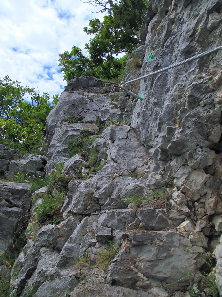 Foto: Andreas Koller / Klettersteigtour / Klettersteig Rabenstein (697m) / 11.06.2021 01:33:56