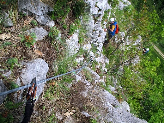 Foto: Andreas Koller / Klettersteigtour / Klettersteig Rabenstein (697m) / 11.06.2021 01:33:44