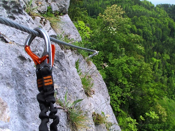 Foto: Andreas Koller / Klettersteigtour / Klettersteig Rabenstein (697m) / 11.06.2021 01:33:17