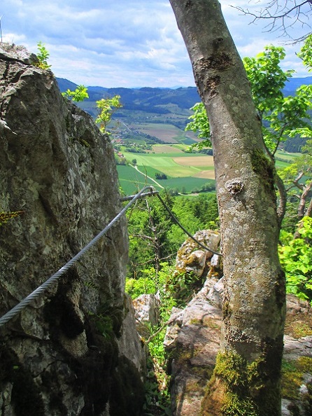 Foto: Andreas Koller / Klettersteigtour / Klettersteig Rabenstein (697m) / 11.06.2021 01:32:52