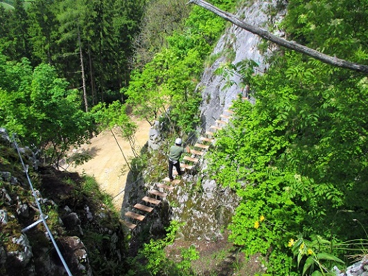 Foto: Andreas Koller / Klettersteigtour / Klettersteig Rabenstein (697m) / 11.06.2021 01:32:38