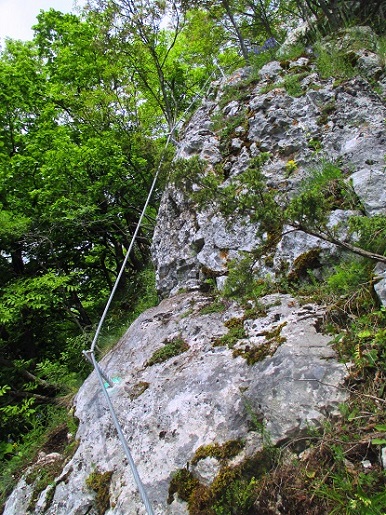 Foto: Andreas Koller / Klettersteigtour / Klettersteig Rabenstein (697m) / 11.06.2021 01:32:09