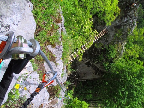 Foto: Andreas Koller / Klettersteigtour / Klettersteig Rabenstein (697m) / 11.06.2021 01:32:01