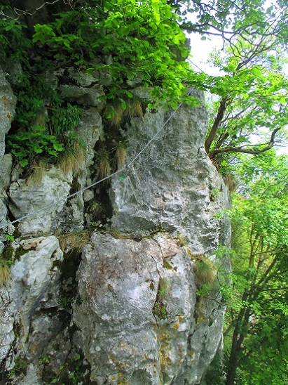 Foto: Andreas Koller / Klettersteigtour / Klettersteig Rabenstein (697m) / 11.06.2021 01:31:55
