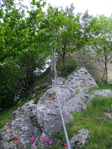 Foto: Andreas Koller / Klettersteigtour / Klettersteig Rabenstein (697m) / 11.06.2021 01:31:40