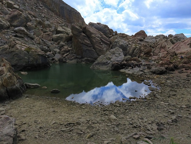 Foto: Andreas Koller / Wandertour / Zur Zackenkrone der la Mortice (3186m) / 03.08.2021 23:48:29
