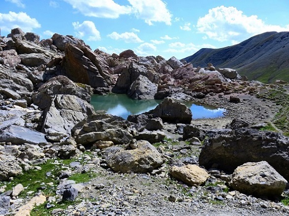 Foto: Andreas Koller / Wandertour / Zur Zackenkrone der la Mortice (3186m) / 03.08.2021 23:39:29