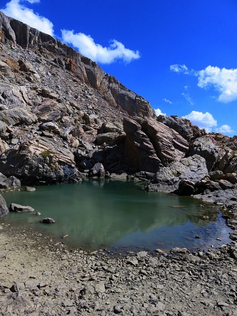 Foto: Andreas Koller / Wandertour / Zur Zackenkrone der la Mortice (3186m) / Lac des Neufs Couleurs / 03.08.2021 23:39:20