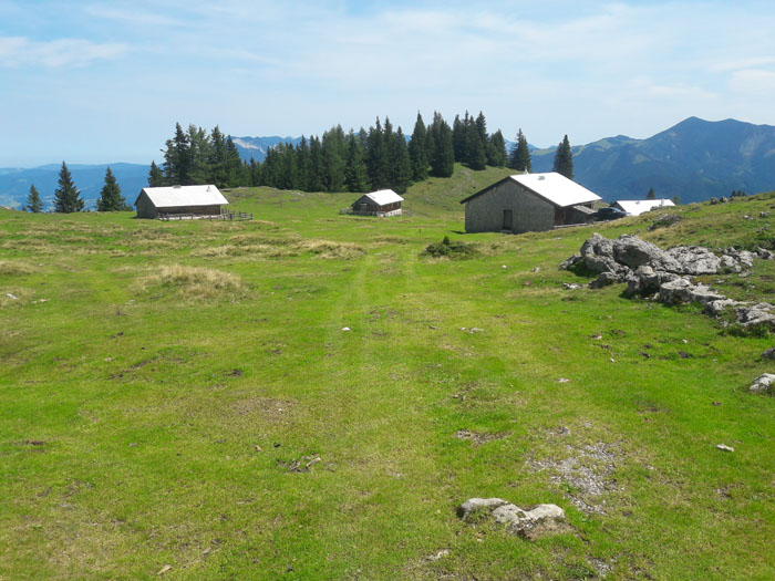 Foto: Rupert Gredler / Wandertour / Eine Vormauersteinrunde / Die schön gelegenen Vormaueralmen. / 09.08.2021 10:16:47