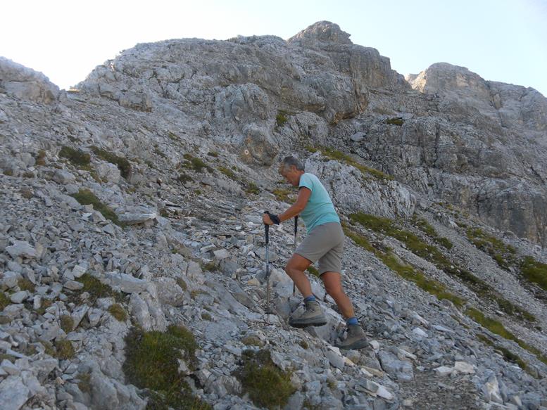 Foto: Wolfgang Lauschensky / Wandertour / Birkkarspitze 2749m und Ödkarspitzen über Brendelsteig / am Nordgrat / 20.09.2021 21:42:54