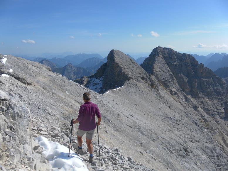 Foto: Wolfgang Lauschensky / Wandertour / Birkkarspitze 2749m und Ödkarspitzen über Brendelsteig / Querung zur Östlichen Ödkarspitze / 20.09.2021 21:42:16