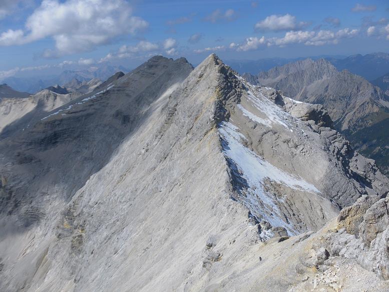 Foto: Wolfgang Lauschensky / Wandertour / Birkkarspitze 2749m und Ödkarspitzen über Brendelsteig / Ödkarspitzen hinter dem Schlauchkarsattel / 20.09.2021 21:41:09