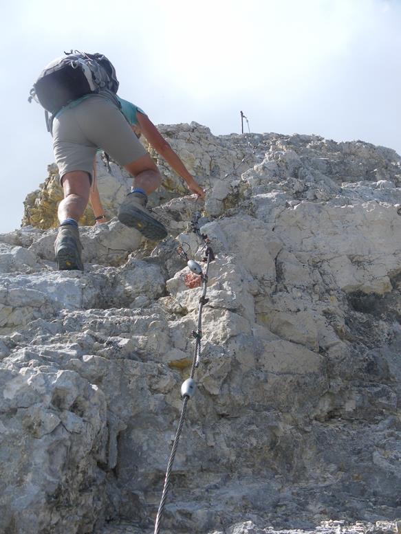 Foto: Wolfgang Lauschensky / Wandertour / Birkkarspitze 2749m und Ödkarspitzen über Brendelsteig / Ostgrat zur Östlichen Ödkarspitze / 20.09.2021 21:41:05