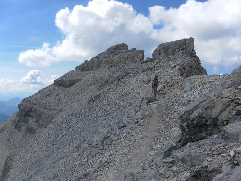Foto: Wolfgang Lauschensky / Wandertour / Birkkarspitze 2749m und Ödkarspitzen über Brendelsteig / zurück zur Mittleren Ödkarspitze / 20.09.2021 21:41:00