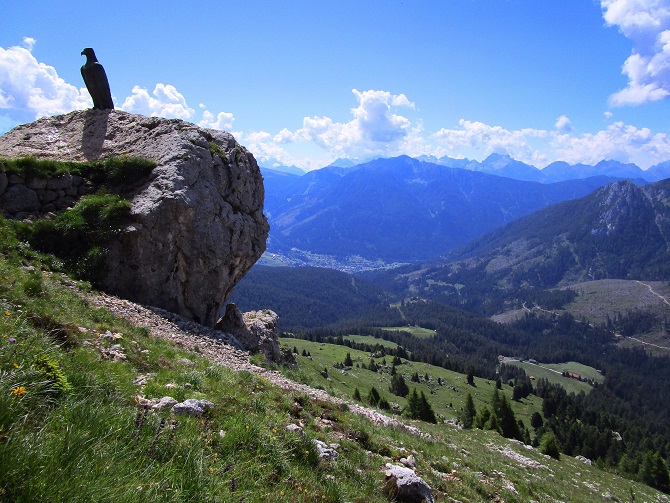 Foto: Andreas Koller / Klettersteigtour / Masaré Klettersteig über dem Rif. Roda di Vael (2607m) / Mon.to a Christomannos / 22.09.2021 02:20:54