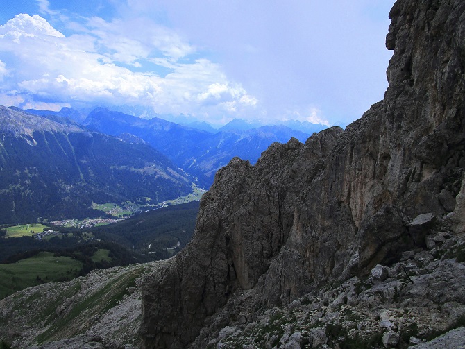 Foto: Andreas Koller / Klettersteigtour / Masaré Klettersteig über dem Rif. Roda di Vael (2607m) / 22.09.2021 02:16:11