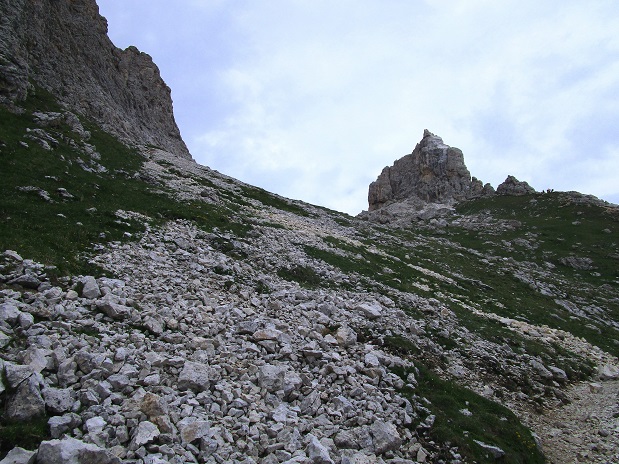 Foto: Andreas Koller / Klettersteigtour / Masaré Klettersteig über dem Rif. Roda di Vael (2607m) / 22.09.2021 02:14:36