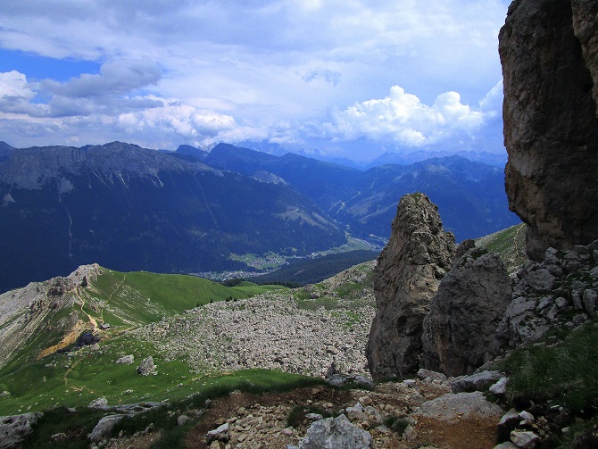Foto: Andreas Koller / Klettersteigtour / Masaré Klettersteig über dem Rif. Roda di Vael (2607m) / 22.09.2021 02:13:06