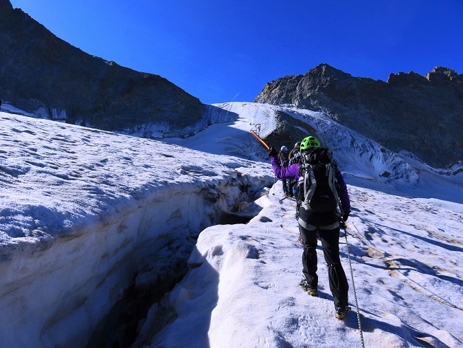 Foto: Andreas Koller / Wandertour / Gletscherstudien am Dome de la Lauze (3559m) / 17.10.2021 01:29:10